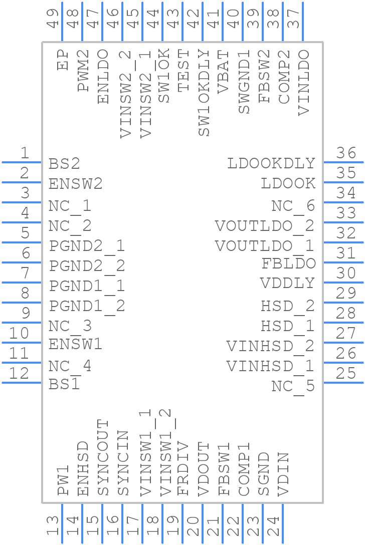 L5963Q-V0T - STMicroelectronics - PCB symbol
