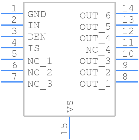 BTS70041EPPXUMA1 - Infineon - PCB symbol