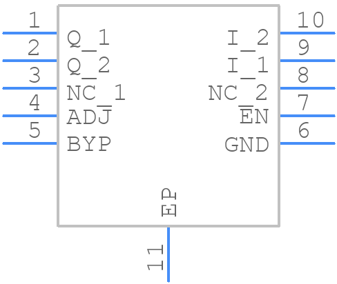 TLS205B0LDVXUMA1 - Infineon - PCB symbol