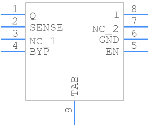 TLS205B0EJV33XUMA1 - Infineon - PCB symbol