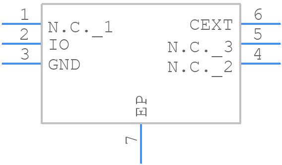 DS28E38Q+U - Analog Devices - PCB symbol