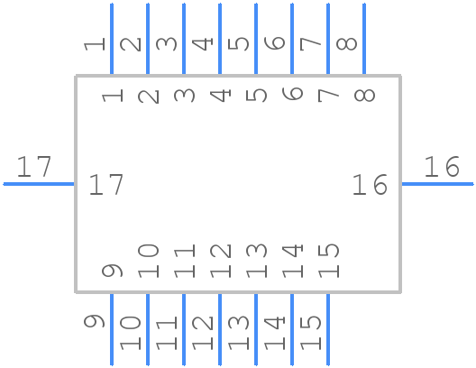 09552667822741 - HARTING - PCB symbol