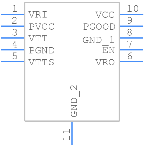 NCP51400MNTXG - onsemi - PCB symbol