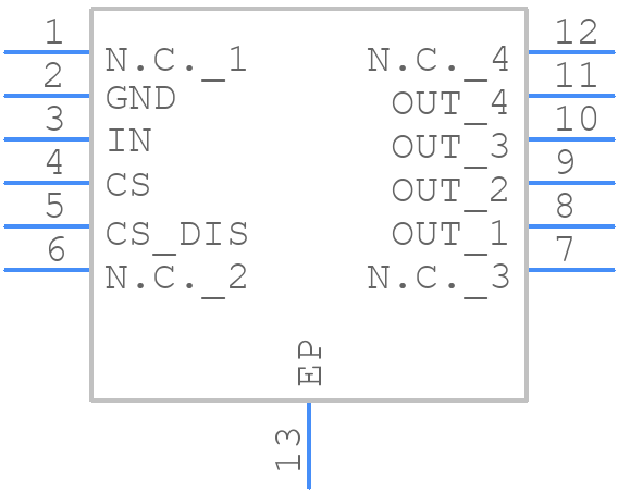 VN5E050MJ-E - STMicroelectronics - PCB symbol