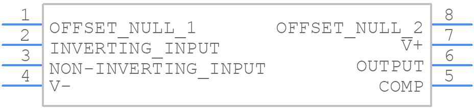 LM725CN/NOPB - Texas Instruments - PCB symbol