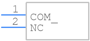 D2AW-A072D - OMRON Electronics - PCB symbol