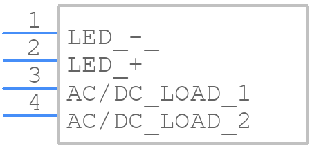 CPC1511 - LITTELFUSE - PCB symbol
