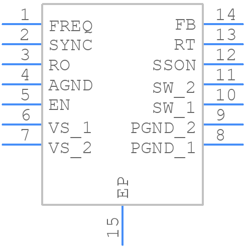 TLS4120D0EPV33XUMA1 - Infineon - PCB symbol