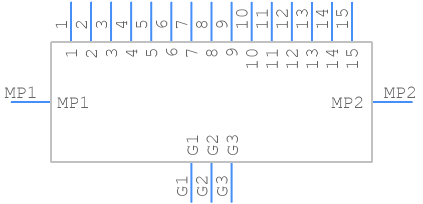 FH41-15S-0.5SH(99) - Hirose - PCB symbol