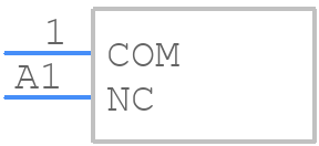 R1966ABLKBLKIP - E-Switch - PCB symbol