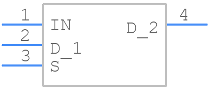 ZXMS6006DGQ-13 - Diodes Incorporated - PCB symbol