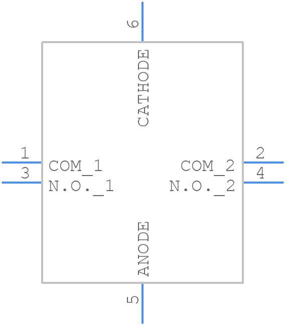 ILS TA250 10 - LITTELFUSE - PCB symbol