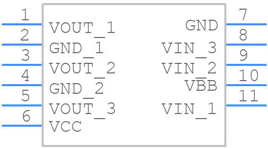 LM2412T - Texas Instruments - PCB symbol