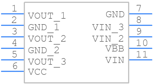 LM2412ATA - Texas Instruments - PCB symbol