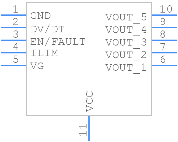 STEF12SPUR - STMicroelectronics - PCB symbol