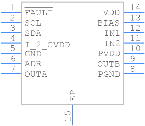 LM48100QMHX - Texas Instruments - PCB symbol