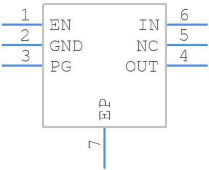 NCV8187AMN180TAG - onsemi - PCB symbol