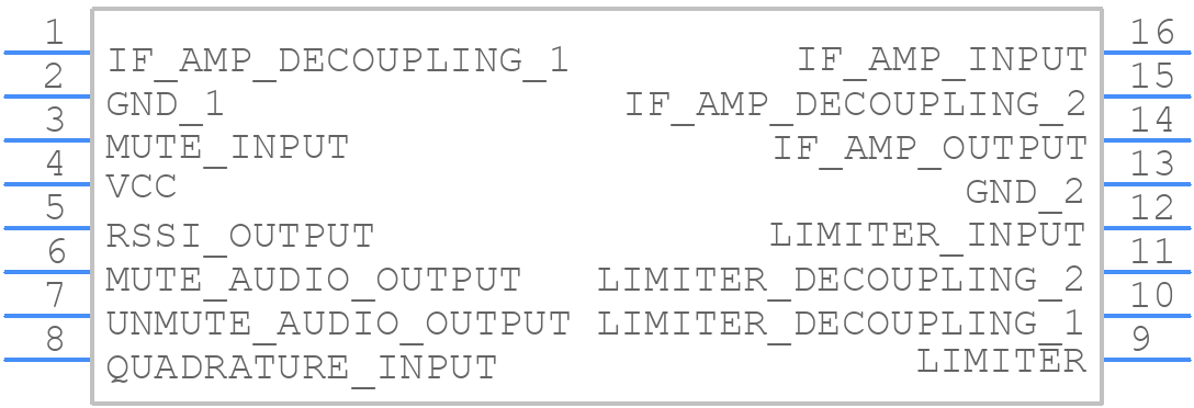 SA614AD - NXP - PCB symbol