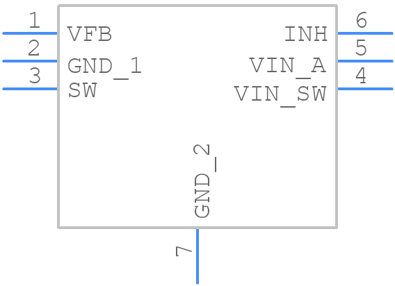 ST1S09IPUR - STMicroelectronics - PCB symbol
