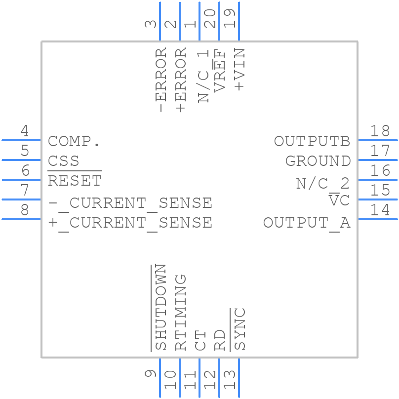 UC3526AQ - Texas Instruments - PCB symbol