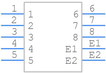 TCS4480-0140577 - HOSIDEN - PCB symbol
