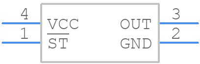 SG-310SCN 50.0000MJ3 - Epson Timing - PCB symbol