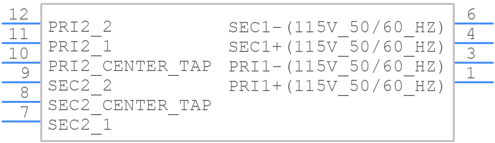 14A-20-515 - Bel - PCB symbol