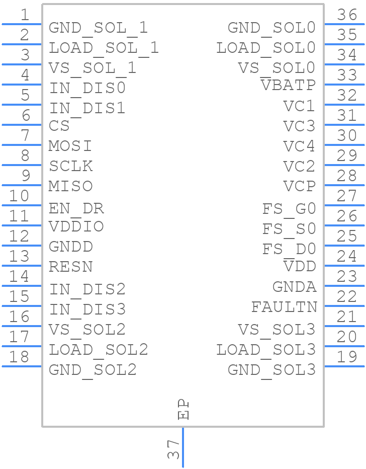 L9305EP - STMicroelectronics - PCB symbol
