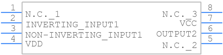 TS951IDT - STMicroelectronics - PCB symbol