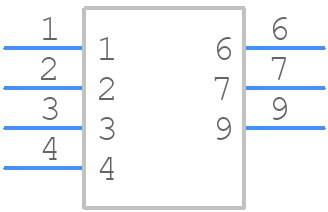 MSAS-06PMMP-SF8002 - Amphenol - PCB symbol