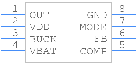 UCC2972NG4 - Texas Instruments - PCB symbol