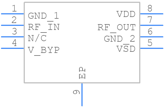 QPL9096TR7 - Qorvo - PCB symbol