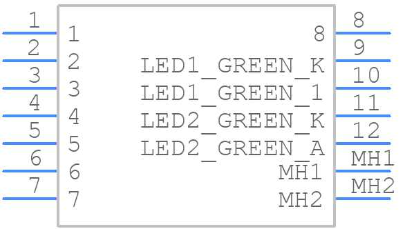 1-1734577-1 - TE Connectivity - PCB symbol