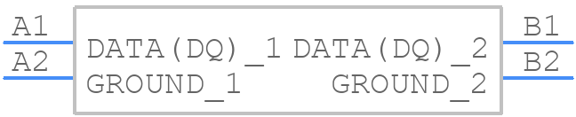 DS2401X-S+T - Analog Devices - PCB symbol