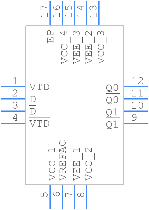 NB6L11M - onsemi - PCB symbol
