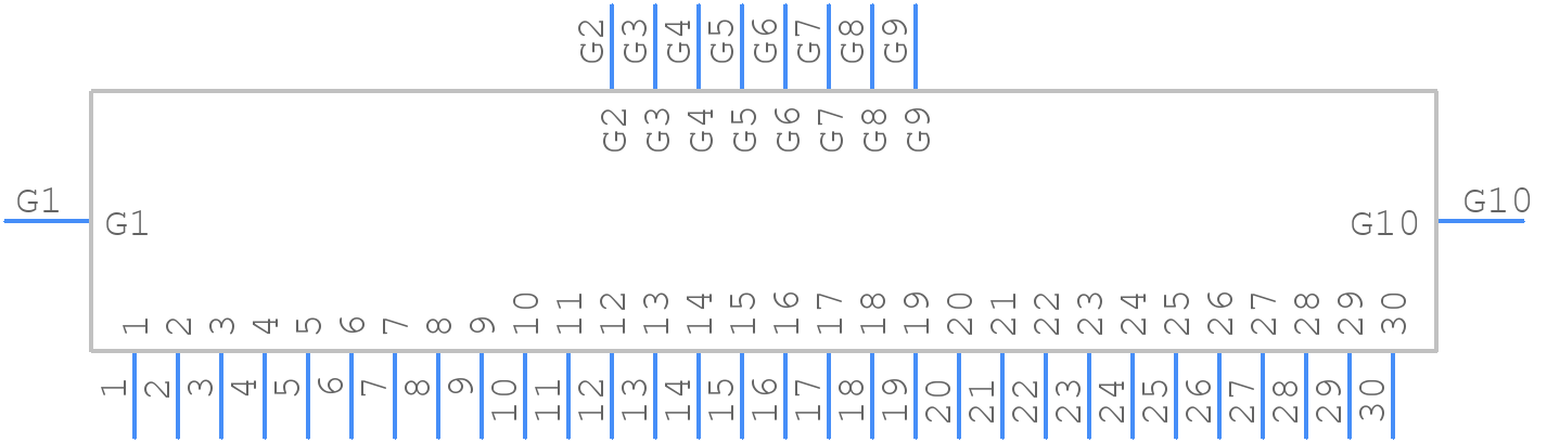 SSL00-30S-0500 - KEL CORPORATION - PCB symbol