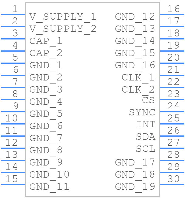USEQFSM1464100 - Yageo Group - PCB symbol