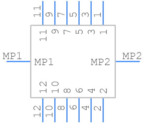 207760-1271 - Molex - PCB symbol