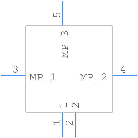 TL3360BF260Q - E-Switch - PCB symbol