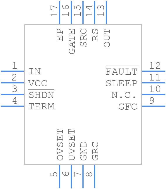 MAX16141AAAF/VY+T - Analog Devices - PCB symbol