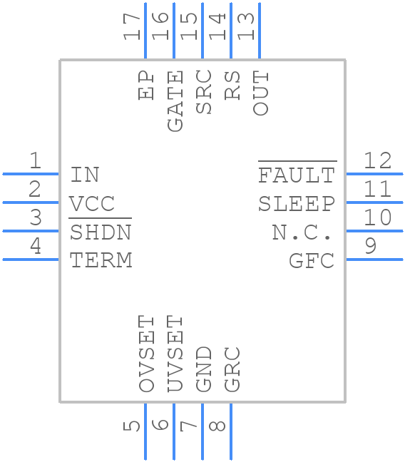 MAX16141AAAA/VY+T - Analog Devices - PCB symbol
