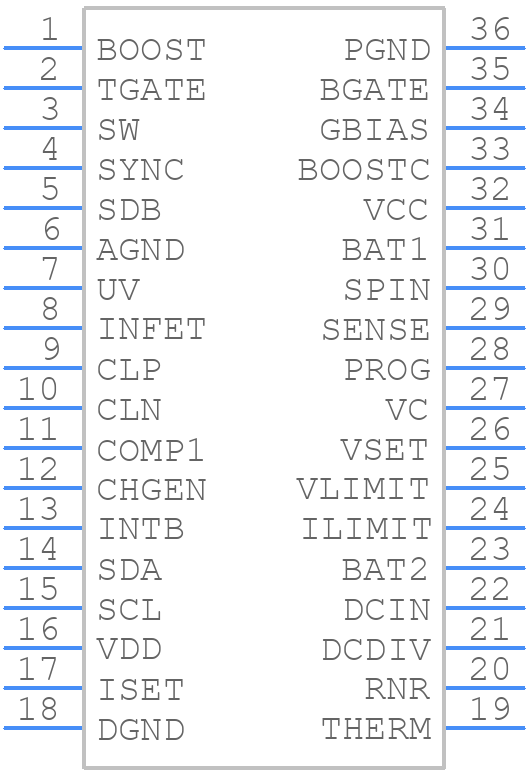 LTC1759CG#TR - Analog Devices - PCB symbol