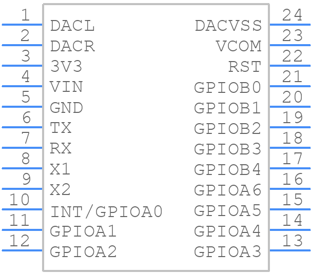 KT403A - Shenzhen Qianle Microelectronics Technology - PCB symbol