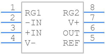 1510S08-U - THAT CORPORATION - PCB symbol