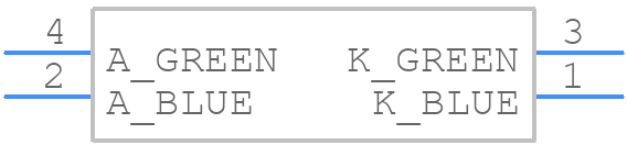 553-0128F - Dialight - PCB symbol