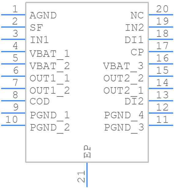 MC33186HVW1 - NXP - PCB symbol