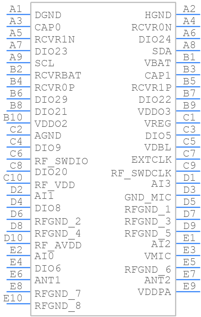 E7150-102A49-AG - onsemi - PCB symbol