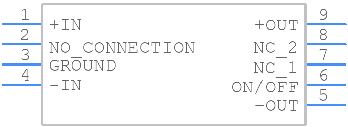 FIAM110TG3 - VICOR - PCB symbol