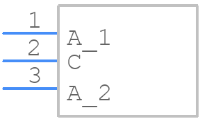 DSSK80-0025B - LITTELFUSE - PCB symbol