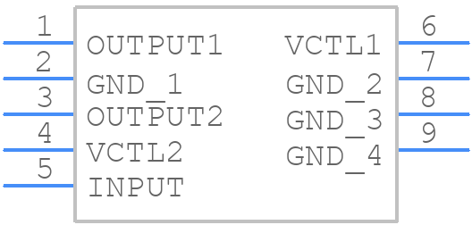 SKY13323-378LF - Skyworks - PCB symbol